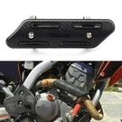 Universal Black Exhaust Muffler Pipe Heat Shield Cover Heel Guard Motorcycle. Fixed Price $11.88.