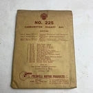 52 53 Chrysler V8 Desoto Carter Fmp Carburetor Gasket Kit 830S, 830SA 225. Fixed Price $20.15.