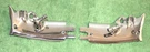 1964 1965 1966 Mustang Gt Convertible Orig Lh+rh Top Visor Brackets. Fixed Price $199.00.