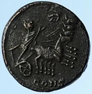 Constantine The Great Chariot To God Hand Heaven Ancient Roman Coin I99100. Fixed Price $478.20.