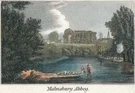 Malmsbury Abbey 19TH Century? View Of Ruined Malmesbury W- Old Photo. Fixed Price $6.49.