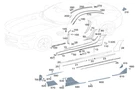 Genuine Mercedes-benz Water Baffle 190-830-76-00. Fixed Price $47.94.