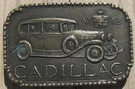 Original Nos Bronze Cadillac Advertising Belt Buckle Serial #32010 #195. Fixed Price $19.99.
