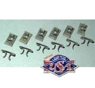 12 Automotive Restoration Running Board Moulding Fasteners Clips Auveco Nos Usa. Fixed Price $12.95.