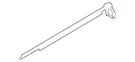 Genuine Audi Belt Molding 4H0-853-283-C-2ZZ. Fixed Price $331.20.