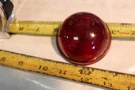 Vintage Marker Light Lenses Auto Trailer Truck Bee Hive Glass Do-ray Red. Fixed Price $14.99.