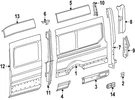 Genuine Ford Panel Assembly Pillar Inner BK3Z-61281A07-A. Fixed Price $13.77.