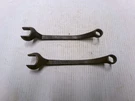 Ford Usa M-40-17017 Lot Of 2 Combination Wrenches 6 Point Vintage Tool. Fixed Price $11.95.