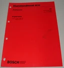 Bosch Pr Fwerte D-jetronic Lancia Coupe 2000 Hf Berlina Ie Stand 11/1976. Fixed Price $57.94.