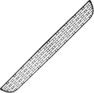Apdty 168512 Front Bumper Grille Textured Black. Fixed Price $47.01.