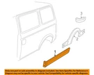 Gm Oem 96-01 Astro,safari Panel Exterior Trim-side Molding 15713850. Fixed Price $40.44.