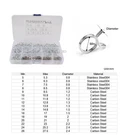 150 Pcs Assortment Kit Fuel Line Hose Tubing Spring Clips Clamps Stainless Steel. Fixed Price $19.23.