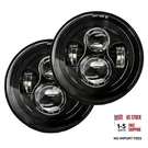 Inch LED000% Bright Anti-glare 7" Round Dot Approved Headlights 1. Fixed Price $69.13.