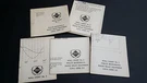 Vintage Set Of 5 Philco Service Wall Chart Microwave Radio Relay Equipment. Fixed Price $49.95.