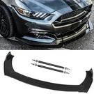 Carbon Fiber Front Bumper Lip Splitter Spoiler + Strut Rods Ford MUSTANG1. Fixed Price $99.99.
