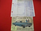 1965 Vintage Oem Chevrolet Impala Ss Biscayne Bel Air Owner's Guide Manual Gtfc. Fixed Price $18.90.