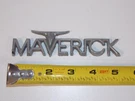 Vtg 73 74 75 76 77 Ford Maverick Car Vehicle Nameplate Emblem Badge D3DB-6250401. Fixed Price $18.00.