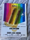 Vintage Cal Custom Door Lock Knobs Chrome #2202 Gm, Ford Mercury Chrysler. Fixed Price $19.99.