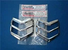 Pair (2) 1940 Ford Polished Ss Taillight Bezel Trims Vintique #01A-13448. Fixed Price $22.95.