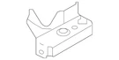 Genuine Volkswagen Lower Bracket 3CN-810-333. Fixed Price $71.77.