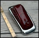 Vintage 1941 Plymouth Tail Lens + Bezel Deluxe Coupe Convertible Sedan. Fixed Price $27.50.