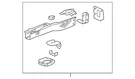 Genuine Gm Driver Side Underbody Rear Rail 23484642. Fixed Price $430.52.