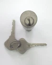 Nos 1935 Chevrolet Hub Cap Lock Cylinder 2 Original Hurd Keys. Fixed Price $75.00.