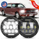 Dot 7"INCH Round Led Headlight Hi-lo Beam Halo Drl Fit Ford Mustang 1965-1973 A+. Fixed Price $39.66.