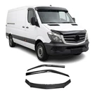 Set Bug Shield Deflector & Window Visor For Mercedes Sprinter W906 2014-18 3PCS. Fixed Price $199.99.