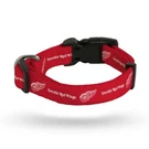 Detroit Red Wings Nhl Team Color Polyester Pet Collar (s-l) By Rico Industries. Fixed Price $8.99.