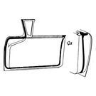 Door Seal Kit Hardtop & Convertible 1957-58 Ford Car B7A-7620530-PR. Fixed Price $134.95.
