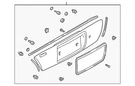 Genuine Mazda Finish Panel GGYA-50-850D. Fixed Price $62.49.