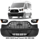 Front Bumper Cover & Grille Assembly Kit 2015-2019 Ford Transit 150 250 350. Fixed Price $675.99.