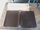 Nos Gm Dark Brown Floor Mats Body Chevy Buick 76 77 78 79 80 81 82 83 84. Fixed Price $35.00.