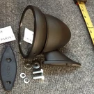 Single New 50 60 Black Satin Bullet Style Door / Fender Racing Mirrors !. Fixed Price $26.99.