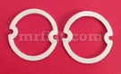 Fiat 500 600 Front Indicator Inner White Gasket Set New. Fixed Price $39.00.