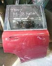 14-18 Forester Passenger/right, Rear (rr) Door Red Oem W/o Hinges. Fixed Price $297.50.