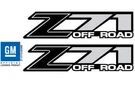 2006 Chevy Silverado Z71 Off Road Decals Stickers 2500 Gm Hd Set 4X4 Black FG9F7. Fixed Price $22.96.
